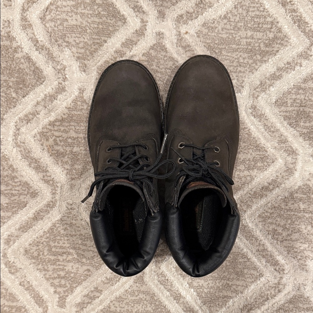 Timberland 6” Classic Waterproof Black Boots/Big Boys/ Size 6 - Picture 5 of 12